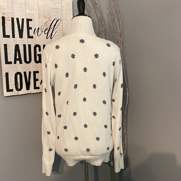 Old navy nautical navy and cream sweater - Picture 4 of 6